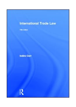 Abbildung von Carr / Stone | International Trade Law | 1. Auflage | 2014 | beck-shop.de