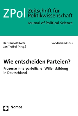 Abbildung von Korte / Treibel | Wie entscheiden Parteien? | 1. Auflage | 2012 | beck-shop.de