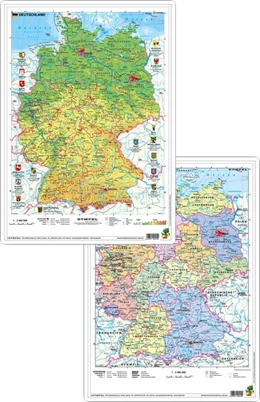 Abbildung von Deutschland physisch/politisch. DUO-Schreibunterlage klein | 1. Auflage | 2015 | beck-shop.de