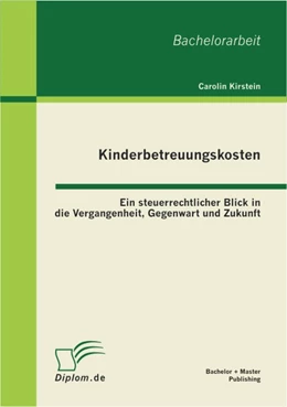 Abbildung von Kirstein | Kinderbetreuungskosten | 1. Auflage | 2012 | beck-shop.de