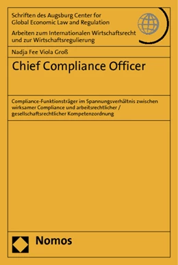 Abbildung von Groß | Chief Compliance Officer | 1. Auflage | 2012 | 54 | beck-shop.de
