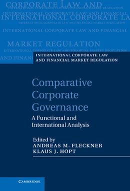 Abbildung von Fleckner / Hopt | Comparative Corporate Governance | 1. Auflage | 2013 | beck-shop.de