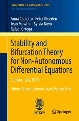 Abbildung von Capietto / Kloeden | Stability and Bifurcation Theory for Non-Autonomous Differential Equations | 1. Auflage | 2012 | 2065 | beck-shop.de