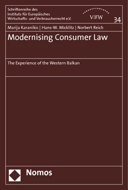 Abbildung von Karanikic / Micklitz | Modernising Consumer Law | 1. Auflage | 2012 | 34 | beck-shop.de