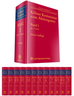 Abbildung von Zöllner / Noack (Hrsg.) | Kölner Kommentar zum Aktiengesetz: Kölner Komm AktG | 3. Auflage | | beck-shop.de