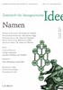 Cover:, Zeitschrift für Ideengeschichte Heft VII/1 Frühjahr 2013
