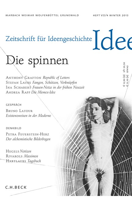 Cover: , Zeitschrift für Ideengeschichte Heft VII/4 Winter 2013