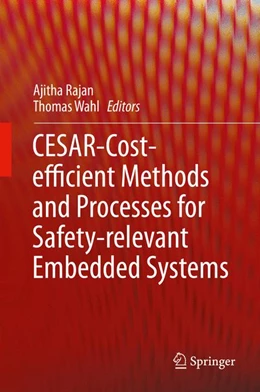 Abbildung von Rajan / Wahl | CESAR - Cost-efficient Methods and Processes for Safety-relevant Embedded Systems | 1. Auflage | 2013 | beck-shop.de