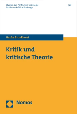 Abbildung von Brunkhorst | Kritik und kritische Theorie | 1. Auflage | 2014 | 23 | beck-shop.de