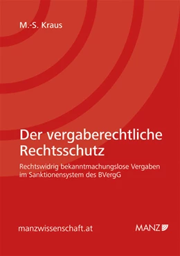 Abbildung von Kraus | Der vergaberechtliche Rechtsschutz | 1. Auflage | 2012 | beck-shop.de