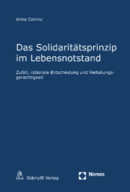Abbildung von Coninx | Das Solidaritätsprinzip im Lebensnotstand | 1. Auflage | 2012 | beck-shop.de