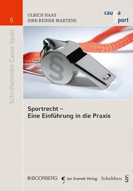 Abbildung von Haas / Martens | Sportrecht - Eine Einführung in die Praxis | 1. Auflage | 2012 | 5 | beck-shop.de