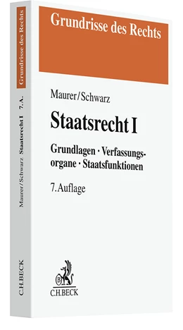 Abbildung von Maurer / Schwarz | Staatsrecht I | 7. Auflage | 2023 | beck-shop.de