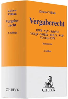 Abbildung von Ziekow / Völlink | Vergaberecht | 2. Auflage | 2013 | beck-shop.de