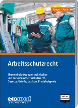 Abbildung von Taeger / Rose | Arbeitsschutzrecht | 1. Auflage | 2023 | beck-shop.de