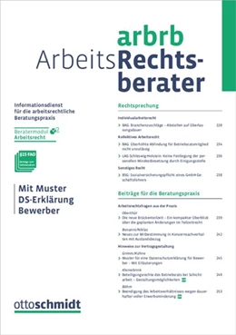 Abbildung von Der Arbeits-Rechts-Berater - ArbRB | 1. Auflage | 2024 | beck-shop.de