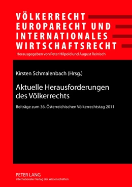 Abbildung von Schmalenbach | Aktuelle Herausforderungen des Völkerrechts | 1. Auflage | 2012 | beck-shop.de