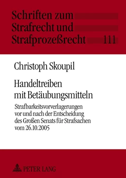 Abbildung von Skoupil | Handeltreiben mit Betäubungsmitteln | 1. Auflage | 2012 | 111 | beck-shop.de