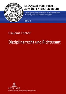 Abbildung von Fischer | Disziplinarrecht und Richteramt | 1. Auflage | 2012 | 2 | beck-shop.de