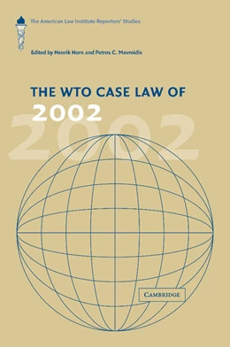 Abbildung von Horn / Mavroidis | The WTO Case Law of 2002 | 1. Auflage | 2013 | beck-shop.de