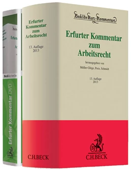 Abbildung von Erfurter Kommentar zum Arbeitsrecht: Buch + DVD 2013 | 13. Auflage | | Band 51 | beck-shop.de