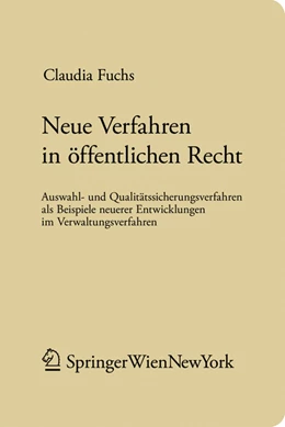 Abbildung von Fuchs | Neue Verfahren im öffentlichen Recht | 1. Auflage | 2019 | beck-shop.de
