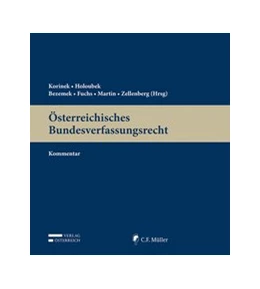 Abbildung von Korinek / Holoubek | Österreichisches Bundesverfassungsrecht | 1. Auflage | 2023 | beck-shop.de