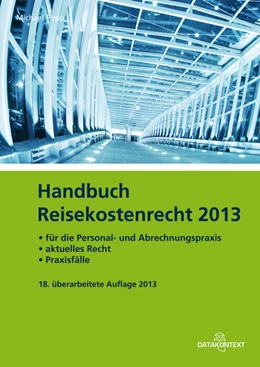 Abbildung von Popp | Handbuch Reisekostenrecht 2013 | 18. Auflage | 2013 | beck-shop.de
