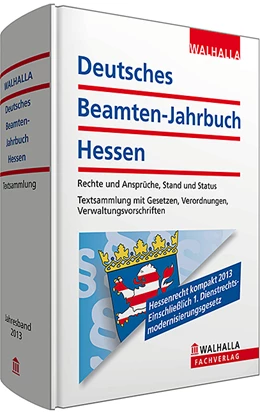 Abbildung von Walhalla Fachredaktion | Deutsches Beamten-Jahrbuch Hessen Jahresband 2013 | 1. Auflage | 2013 | beck-shop.de