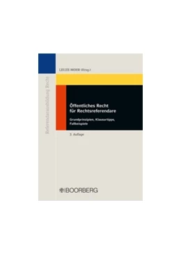 Abbildung von Leuze-Mohr (Hrsg.) | Öffentliches Recht für Rechtsreferendare | 3. Auflage | 2012 | beck-shop.de