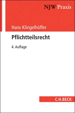 Abbildung von Klingelhöffer | Pflichtteilsrecht | 4. Auflage | 2014 | Band 60 | beck-shop.de