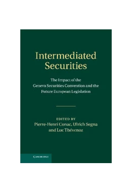 Abbildung von Conac / Segna | Intermediated Securities | 1. Auflage | 2013 | beck-shop.de