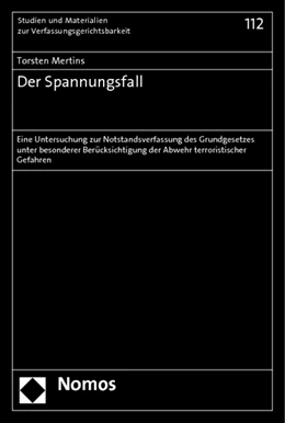 Abbildung von Mertins | Der Spannungsfall | 1. Auflage | 2013 | 112 | beck-shop.de