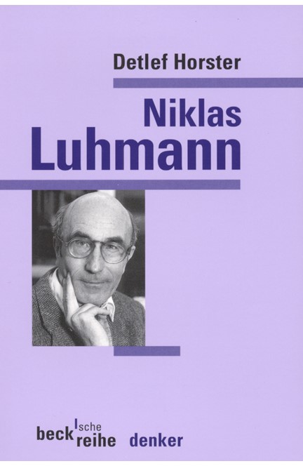 Cover: Detlef Horster, Niklas Luhmann