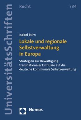 Abbildung von Stirn | Lokale und regionale Selbstverwaltung in Europa | 1. Auflage | 2013 | 784 | beck-shop.de