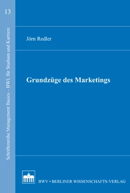 Abbildung von Redler | Grundzüge des Marketings | 1. Auflage | 2012 | 13 | beck-shop.de