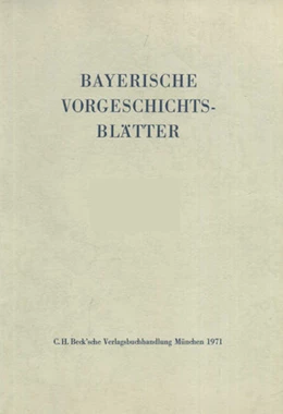 Abbildung von Bayerische Vorgeschichtsblätter 2013 | 1. Auflage | 2013 | beck-shop.de