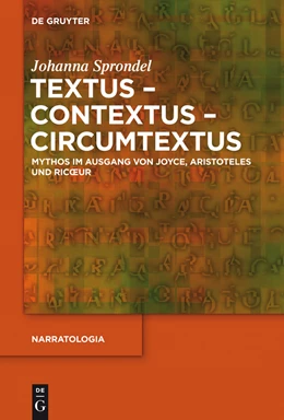 Abbildung von Sprondel | Textus - Contextus - Circumtextus | 1. Auflage | 2013 | 38 | beck-shop.de