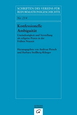 Abbildung von Pietsch / Stollberg-Rilinger | Konfessionelle Ambiguität | 1. Auflage | 2013 | beck-shop.de