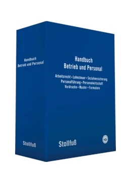 Abbildung von Handbuch Betrieb und Personal • Online | 1. Auflage | | beck-shop.de