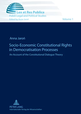 Abbildung von Jaron | Socio-Economic Constitutional Rights in Democratisation Processes | 1. Auflage | 2012 | 1 | beck-shop.de