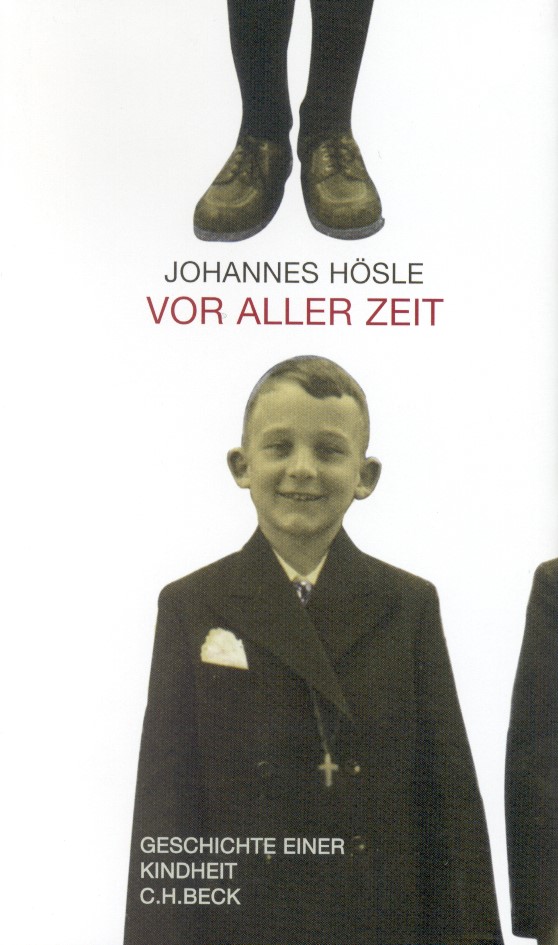 Cover: Hösle, Johannes, Vor aller Zeit