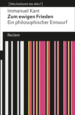 Abbildung von Kant | Zum ewigen Frieden | 1. Auflage | 2013 | 19065 | beck-shop.de