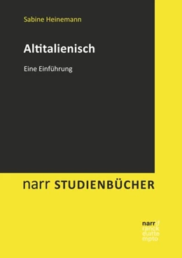 Abbildung von Heinemann | Altitalienisch | 1. Auflage | 2017 | beck-shop.de