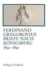 Cover: Gregorovius, Ferdinand, Briefe nach Königsberg