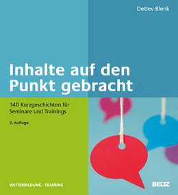 Abbildung von Blenk | Inhalte auf den Punkt gebracht | 3. Auflage | 2013 | beck-shop.de