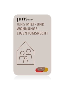 Abbildung von juris Miet- und Wohnungseigentumsrecht | 1. Auflage | | beck-shop.de