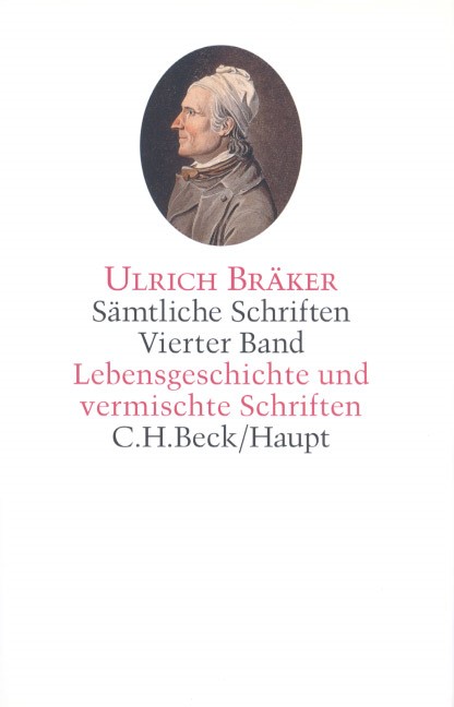 Cover: Bräker, Ulrich, Lebensgeschichte und vermischte Schriften