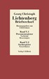 Cover: Lichtenberg, Georg Christoph, Register