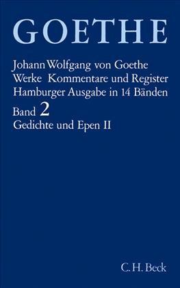 Cover: Goethe, Johann Wolfgang von, Gedichte und Epen II